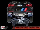 awe3010-33040 BMW F3X 340i Touring Edition Axle Back Exhaust -- Diamond Black Tips (90mm) AWE Tuning (7)