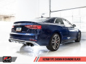 Audi B9 S5 Coupe 3.0T Track Edition Avgassystem - Svarta Utblås (102mm) AWE Tuning