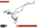 Toyota Supra GR A90 Catback Track / Touring Edition AWE Tuning (Polerade, Track Edition)
