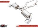 Toyota Supra GR A90 Catback Track / Touring Edition AWE Tuning (Polerade, Track Edition)