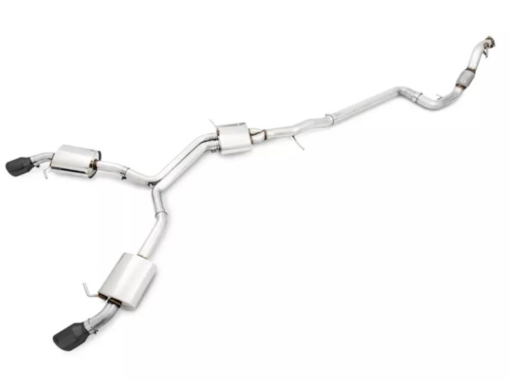 Audi A5 2.0T B9 Touring Edition Exhaust System - Diamond Black Utblås (102mm) AWE Tuning i gruppen Välj bilmodell / Audi / A4 - S4 - RS4 (B9) 2015+ / Tuning hos DDESIGN Scandinavia AB (awe3015-33090)