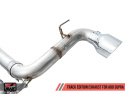 Toyota Supra GR A90 Catback Track / Touring Edition AWE Tuning (Svarta, Track Edition)