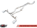 Toyota Supra GR A90 Catback Track / Touring Edition AWE Tuning (Svarta, Touring Edition)