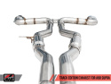 Toyota Supra GR A90 Catback Track / Touring Edition AWE Tuning (Svarta, Touring Edition)