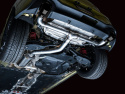 Volkswagen Golf GTI MK8 Catback Avgassystem Touring Edition - Svarta Utblås AWE Tuning