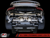 awe3015-41002 Porsche 991.2 Turbo Performance Avgassystem AWE Tuning (2)
