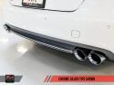 Audi S7 C7/4G8 4.0T 2012-2017 Touring Edition Exhaust - Quad Tip AWE Tuning (Polerade)