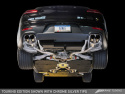 Panamera 2/4 970 Touring Edition Exhaust (2014+) - Med Chrome Silver Utblås AWE Tuning