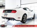 Ford Mustang GT S550 2018-2023 Catback Touring Edition AWE Tuning (Polerade)