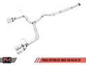 WRX STi 15+ Catback Track / Touring Edition AWE Tuning (Svarta, Touring Edition)