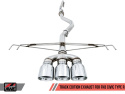 Civic Type-R FK8 Catback Touring / Track Edition AWE Tuning (Polerade, Touring Edition)