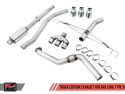 Civic Type-R FK8 Catback Touring / Track Edition AWE Tuning (Polerade, Touring Edition)