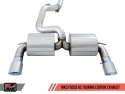 Ford Focus RS MK3 Touring Edition Catback Avgassystem AWE Tuning