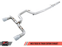 Ford Focus RS MK3 Track Edition Catback Avgassystem AWE Tuning