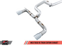 Ford Focus RS MK3 Track Edition Catback Avgassystem AWE Tuning