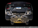 Panamera 2/4 970 Track Edition Avgassystem (2014+) - Med Chrome Silver Utblås AWE Tuning