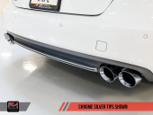 awe3020-42044 Audi S7 C7/4G8 4.0T 2012-2017 Track Edition Exhaust - Quad Tip AWE Tuning (Krom Silver) (5)
