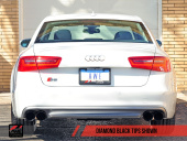 awe3020-43050 Audi S6 4.0T Track Edition Exhaust - Diamond Black Tips AWE Tuning (5)