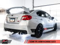 WRX STi 15+ Catback Track / Touring Edition AWE Tuning (Svarta, Track Edition)