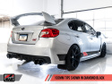 WRX STi 15+ Catback Track / Touring Edition AWE Tuning (Svarta, Track Edition)