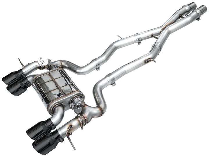 BMW M2 G87 2023-2026 SwitchPath Catback Avgassystem - Svarta Utblås AWE Tuning i gruppen Välj bilmodell / BMW / M2 2-Serie (G87) 2023+ hos DDESIGN Scandinavia AB (awe3025-43487)