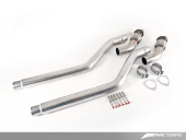 awe3220-11010 Audi 3.0T Non-Resonated Downpipes AWE Tuning (1)
