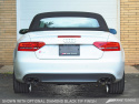 S5 B8/8.5 Cabrio Touring Edition Exhaust System AWE Tuning (Svarta, Ljuddämpade Downpipes)