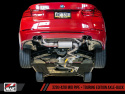 BMW F3X 428i M Sport Quad Tip Marking Template AWE Tuning