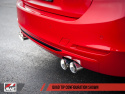 BMW F3X 428i M Sport Quad Tip Marking Template AWE Tuning