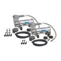 Dual Pack Kompressorer Luftfjädring NXT-4 Krom CE-Märkt Airworx Suspension