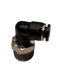 90° Vinkel Hane 3/8\'\' MNPT x 1/4\'\' PTC Luftkoppling Airworx