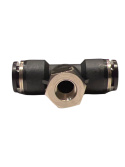 T-Kors Gängad 1/8\'\' FNPT x 3/8\'\' PTC Luftkoppling Airworx
