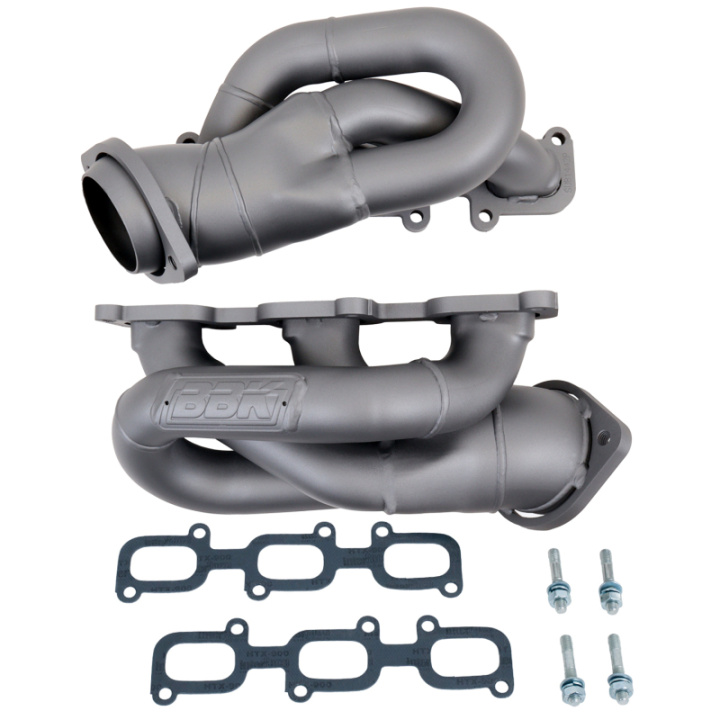 Ford Mustang 2011-2015 3.7L Kort Extraktorgrenrör med Avstämda Rörlängder 1-5/8 tum Titankeramisk Beläggning (CARB EO endast 2011-2014) BBK i gruppen Välj bilmodell / Ford / Mustang 05-14 / Tuning hos DDESIGN Scandinavia AB (bbk1442)