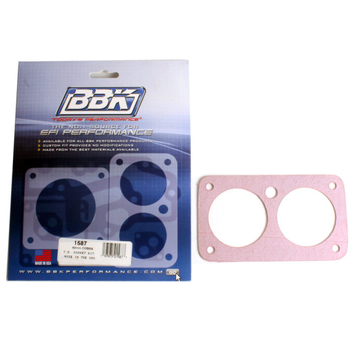 Ford Mustang 1996-2004 4.6 4V Dubbelt 62mm Spjällhuspackningssats BBK i gruppen Välj bilmodell / Ford / Mustang 94-04 / Tuning hos DDESIGN Scandinavia AB (bbk1587)