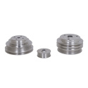 GM Truck 1985-1997 305 350 Underdrive-remskivesats Lätt CNC-fräst Billetaluminium (3 delar) BBK