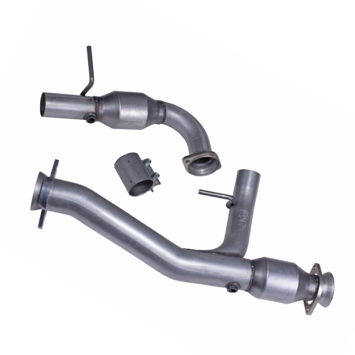 Ford F-150 2011-2014 Coyote 5.0 3 tum Kort Mellanrör av Y-typ med Katalysatorer (för 1947) BBK i gruppen Välj bilmodell / Ford / F-150 09-14 / Tuning hos DDESIGN Scandinavia AB (bbk19471)