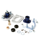 Mustang 1979-1993 Justerbara Caster/Camber-plattor Silvereloxerat BBK