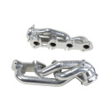 Ford F Series Truck 1997-2003 4.6 Korta Extraktorgrenrör med Avstämda Rörlängder 1-5/8 tum Silverkeramisk Beläggning BBK