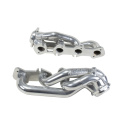 Ford F Series Truck 1997-2003 4.6 Korta Extraktorgrenrör med Avstämda Rörlängder 1-5/8 tum Silverkeramisk Beläggning BBK