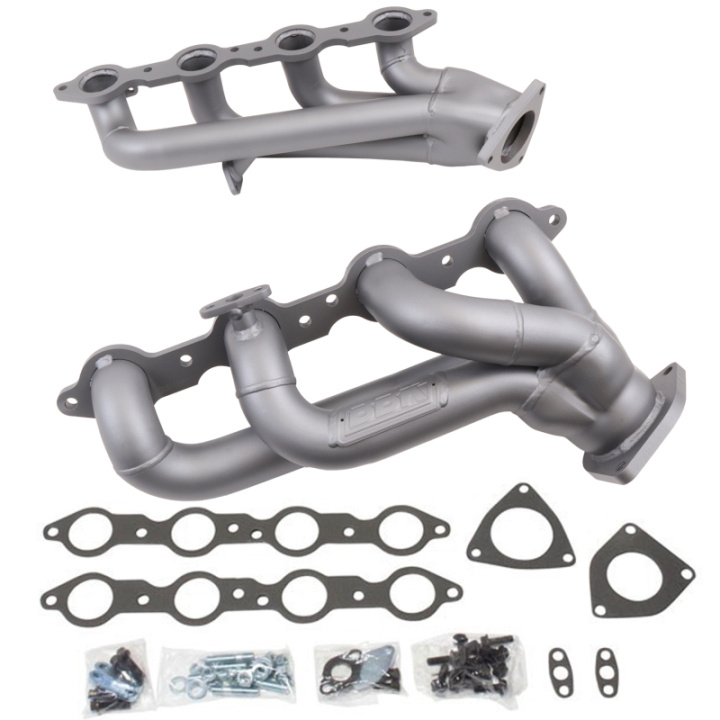 GM Truck SUV 1999-2004 4.8 5.3 Korta Extraktorgrenrör med Avstämda Rörlängder 1-3/4 tum Titankeramisk Beläggning BBK i gruppen Välj bilmodell / Chevrolet / Silverado 99-07 / Tuning hos DDESIGN Scandinavia AB (bbk4005)