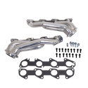 Dodge Challenger / Charger 2005-2015 5.7 Hemi Korta Extraktorgrenrör med Avstämda Rörlängder 1-3/4 tum Silverkeramisk Beläggning BBK
