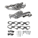 Dodge Ram 2009-2018 5.7L Hemi Korta Extraktorgrenrör med Avstämda Rörlängder 1-3/4 tum Silverkeramisk Beläggning BBK