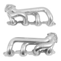 GM Full Size 2019-2024 5.3/6.2L Korta Extraktorgrenrör (Silverkeramisk Beläggning) BBK
