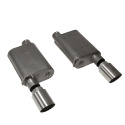 Mustang GT 2005-2010 VariTune Axleback-avgassystem (Rostfritt Stål) BBK