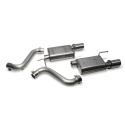 Ford Mustang GT 2015-2016 Varitune Axleback-avgassystem (Kapas och Kläms Fast för Direkt Montering) BBK