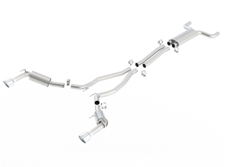 bor1014036 Camaro SS 2014-2015 Cat-Back Avgassystem EC-Type Approved S-Type Borla