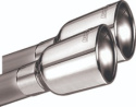 2005-2008 Chevrolet Corvette C6 Axleback Sportavgassystem S-TypeClassic Borla
