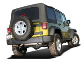 bor11755 2007-2011 Jeep Wrangler JK / JKU Axle-Back Avgassystem Touring Borla (2)