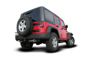 bor11834 2012-2018 Jeep Wrangler JK / JKU Axle-Back Avgassystem Touring Borla (2)