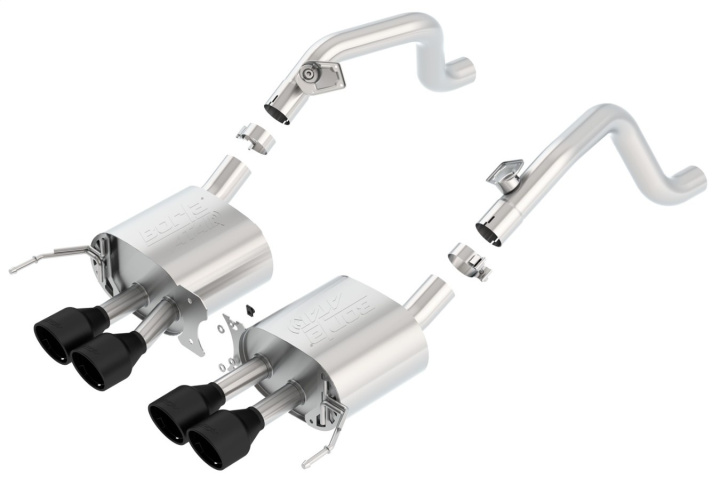 bor11869CB 2014-2019 Chevrolet Corvette Stingray C7 Axle-Back Avgassystem ATAK Borla
